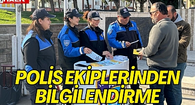 Polis Ekiplerinden Bilgilendirme