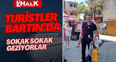 Turistler Bartın'da