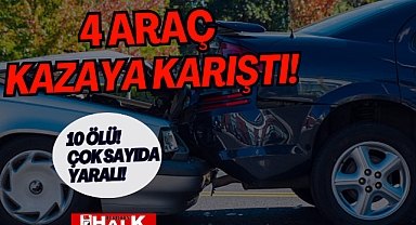 Zincirleme Kaza! 10 Kişi Hayatını Kaybetti!
