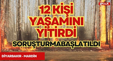 12 kişi yaşamını yitirdi