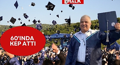 60’ında kep attı