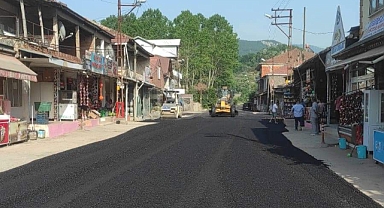 Avara bölgesi asfaltlandı