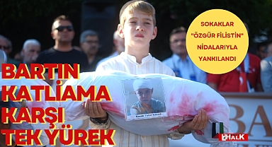 Bartın Halkı, Filistin İçin Tek Yürek!