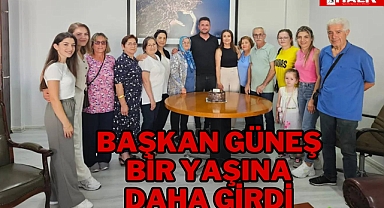 Başkan Bir Yaşına Daha Girdi