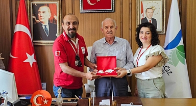 Başkan, Misafirlerini Ağırladı