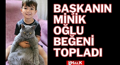 Başkanın Minik Oğlu Beğeni Topladı