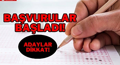 Başvurular Başladı!