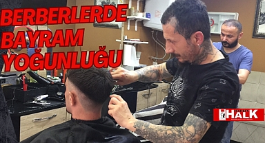 Berberlerde bayram yoğunluğu