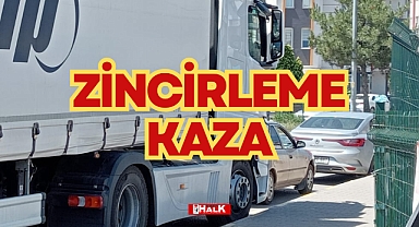 ÇATMACA'DA ZİNCİRLEME KAZA
