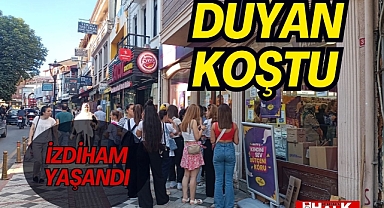 Duyan koştu