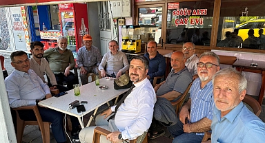 Esnafla bir araya geldiler