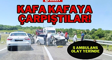 KAFA KAFAYA ÇARPIŞTILAR!