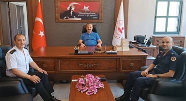 Kaymakam Perçi'yi Ziyaret