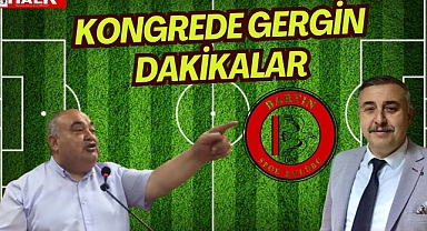 Kongrede gergin dakikalar