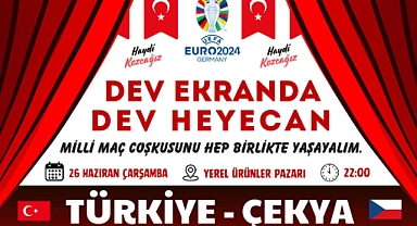 Kozcağızlılar milli maçı orada izleyecek