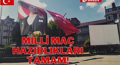 Milli Maç Dev Ekrandan İzlenecek!