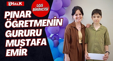 Pınar Öğretmenin Gururu Mustafa Emir