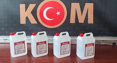 20 Litre Etil Alkol Ele Geçirildi!