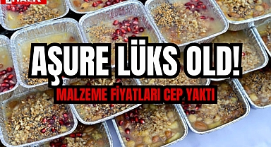 AŞURE LÜKS OLDU!