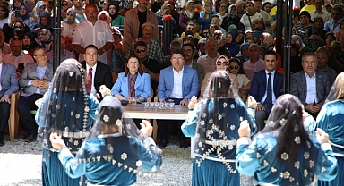 BAKAN TUNÇ FESTİVALE KATILIM SAĞLADI