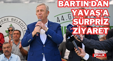 BARTIN'DAN YAVAŞ'A SÜRPRİZ ZİYARET
