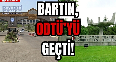 BARTIN, ODTÜ'YÜ GEÇTİ!