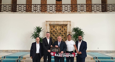 Bartınspor’dan Milletvekili Aldatmaz’a ziyaret