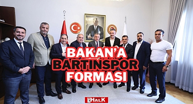 Bartınspor Yönetiminden Bakan Bak'a Ziyaret