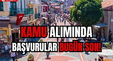 Başvurular Bugün Son!