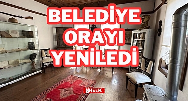 BELEDİYE ORAYI YENİLEDİ