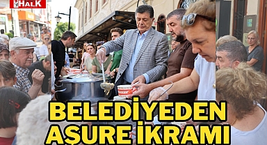Belediyeden, Aşure İkramı