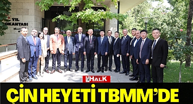 Çin Heyeti TBMM'de