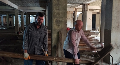 Din görevlileri kolları sıvadı