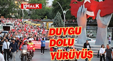 Duygu dolu yürüyüş