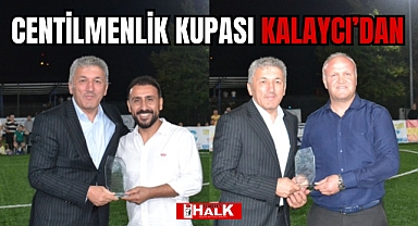En centilmen takımlara plaketleri Kalaycı’dan