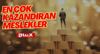 EN ÇOK KAZANDIRAN MESLEKLER
