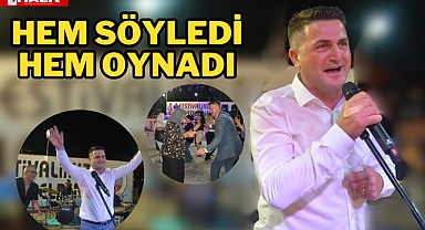 HEM SÖYLEDİ HEM OYNADI