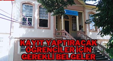KAYIT YAPTIRACAKLARA DUYURULUR