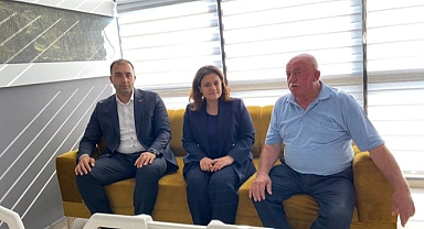 Kaymakam'dan Geçmiş Olsun Ziyareti
