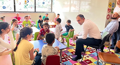 Kaymakam Miniklerle Buluştu