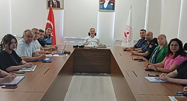 Kaymakam, Şube Başkanlarıyla Görüştü