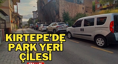 KIRTEPE'DE PARK YERİ ÇİLESİ