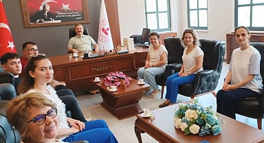 KIZILAY'DAN KAYMAKAMLIK ZİYARETİ
