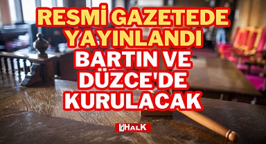 Resmi Gazete'de yayınlandı