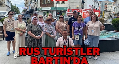 RUS TURİSTLER BARTIN'DA