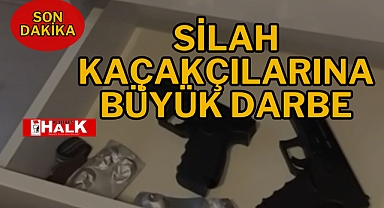 Silah kaçakçılarına büyük darbe