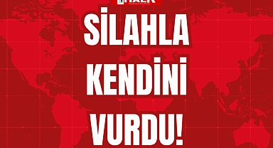 SİLAHLA KENDİNİ VURDU!