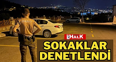 SOKAKLAR DENETLENDİ