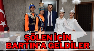 ŞÖLEN İÇİN BARTIN'A GELDİLER
