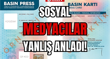 SOSYAL MEDYACILAR YANLIŞ ANLADI!